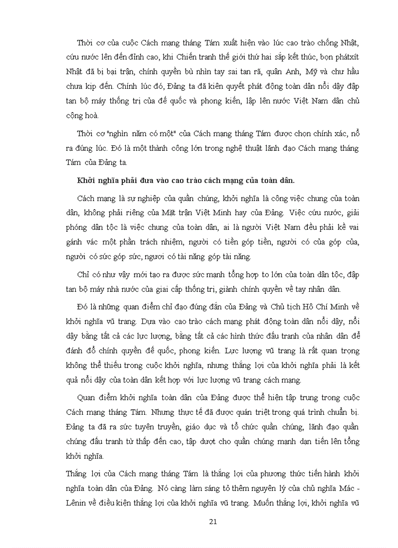 image for page Tiến trình nhận thức và phát triển đường lối Cách Mạng Việt Nam của Đảng thời kỳ 1930 1945