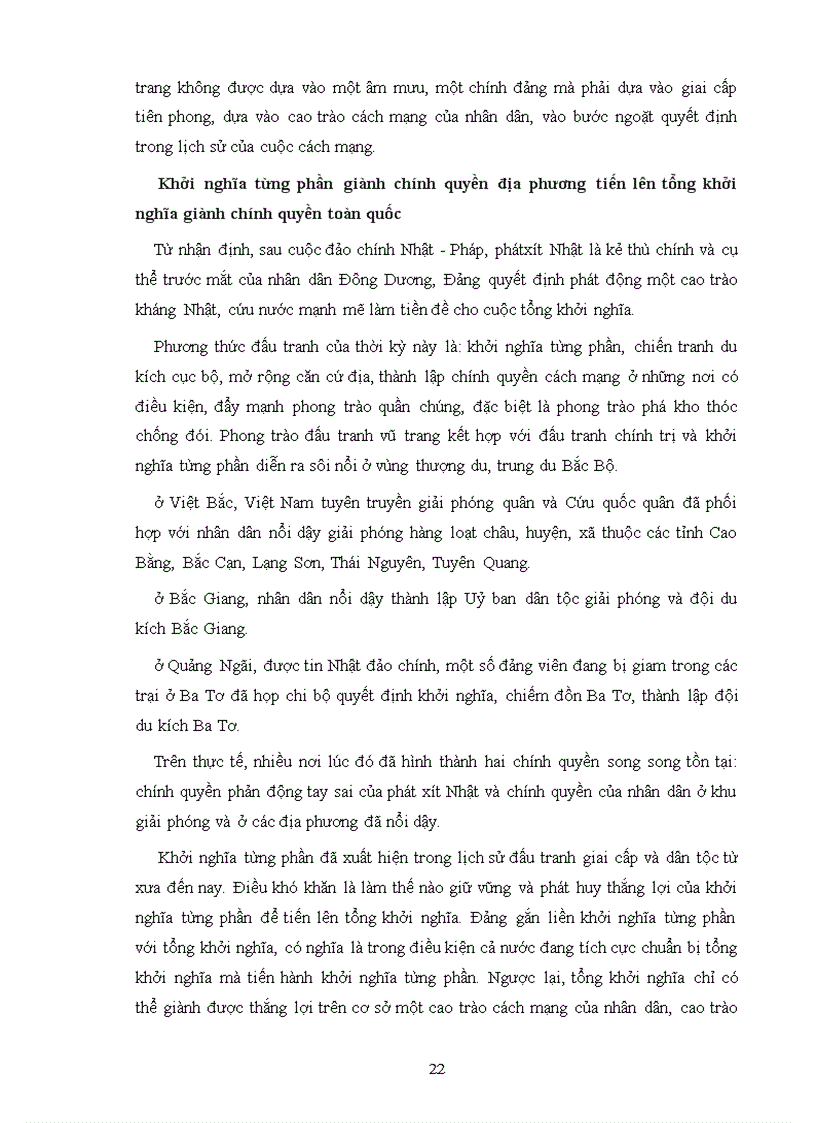 image for page Tiến trình nhận thức và phát triển đường lối Cách Mạng Việt Nam của Đảng thời kỳ 1930 1945