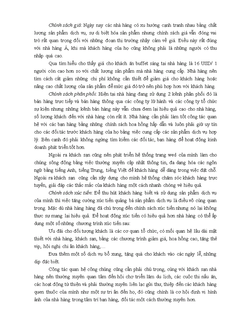 image for page Giải pháp Marketing nhằm thu hút khách hàng cho nhà hàng Á của khách sạn Lake Side Hà Nội 1