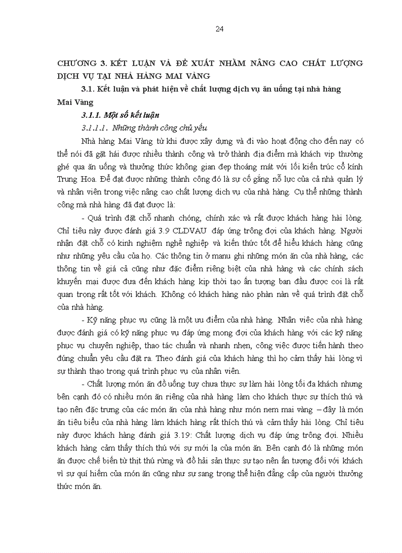 image for page Giải pháp nâng cao chất lượng dịch vụ ăn uống tại nhà hàng mai vàng 1