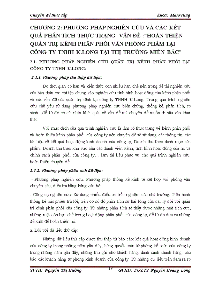 image for page Hoàn thiện quản trị kênh phân phối văn phòng phẩm của công ty tnhh k long