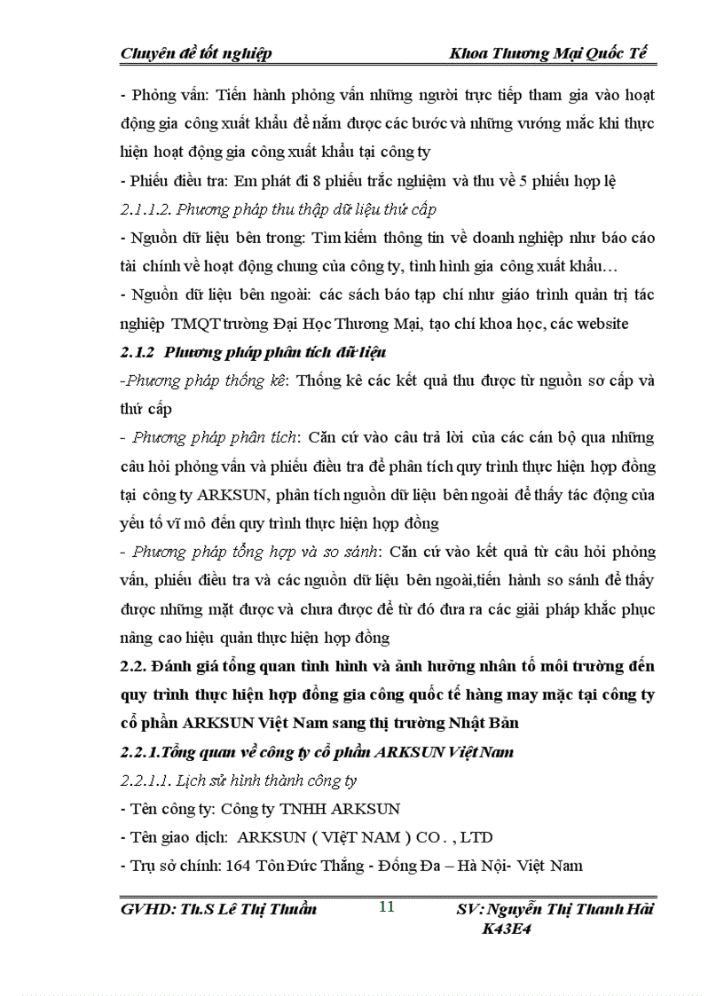 image for page Hoàn thiên quy trình thực hiên hợp đồng gia công xuất khẩu hàng dệt may sang thị trường Nhật Bản tại công ty cổ phần ARKSUN