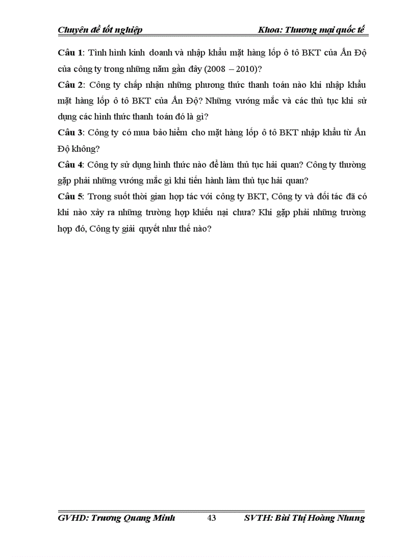 image for page Hoàn thiện quy trình thực hiện hợp đồng nhập khẩu lốp ô tô BKT của Ấn Độ của Công ty Cổ phần thiết bị phụ tùng Thăng Lon