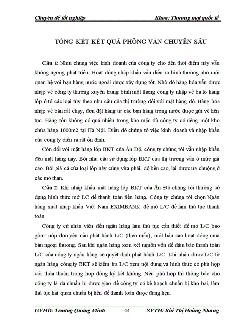 image for page Hoàn thiện quy trình thực hiện hợp đồng nhập khẩu lốp ô tô BKT của Ấn Độ của Công ty Cổ phần thiết bị phụ tùng Thăng Lon