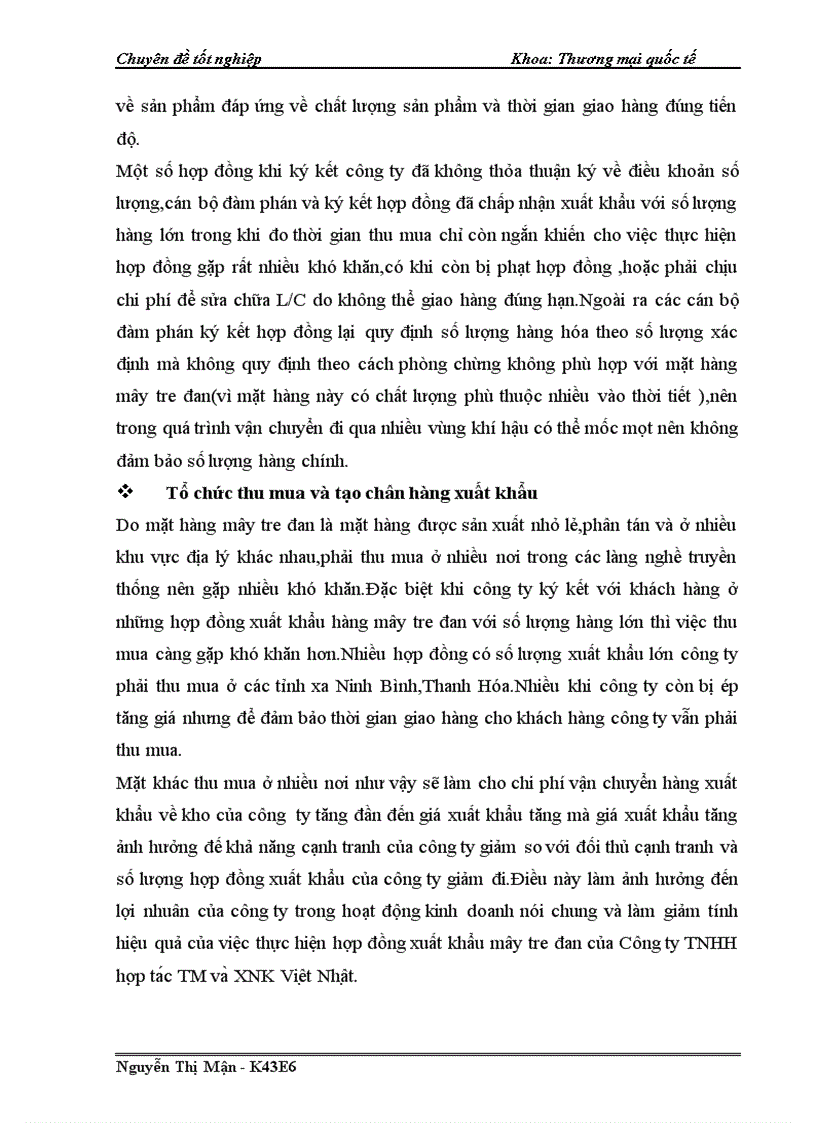 image for page Hoàn thiện quy trình thực hiện hợp đồng xuất khẩu mặt hàng mây tre đan sang Nhật Bản tại công ty TNHH hợp tác TM và XNK Viêt Nhật