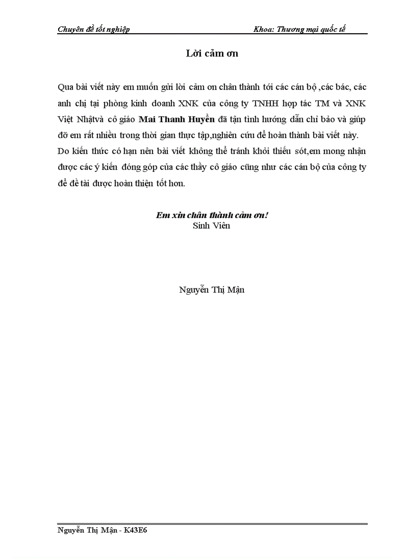 image for page Hoàn thiện quy trình thực hiện hợp đồng xuất khẩu mặt hàng mây tre đan sang Nhật Bản tại công ty TNHH hợp tác TM và XNK Viêt Nhật