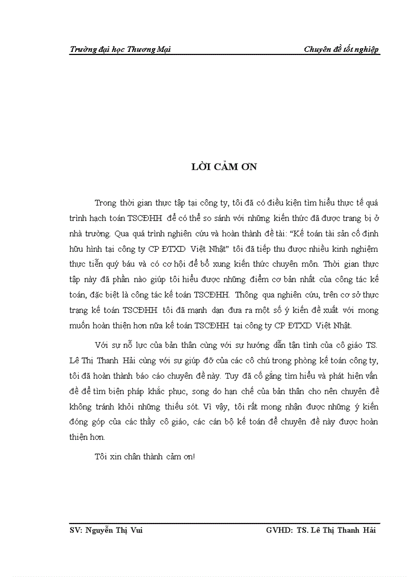 image for page Kế toán tài sản cố định hữu hình tại công ty cổ phần đầu tư xây dựng việt nhật 1