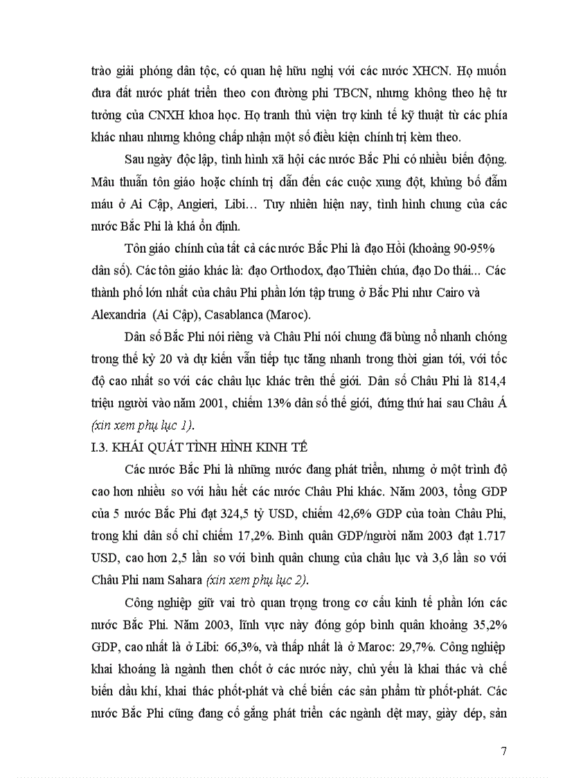 image for page Các giải pháp phát triển quan hệ thương mại giữa Việt Nam với các nước Bắc Phi đến năm 2010 1