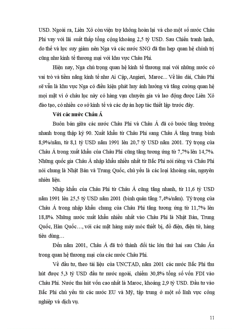 image for page Các giải pháp phát triển quan hệ thương mại giữa Việt Nam với các nước Bắc Phi đến năm 2010 1