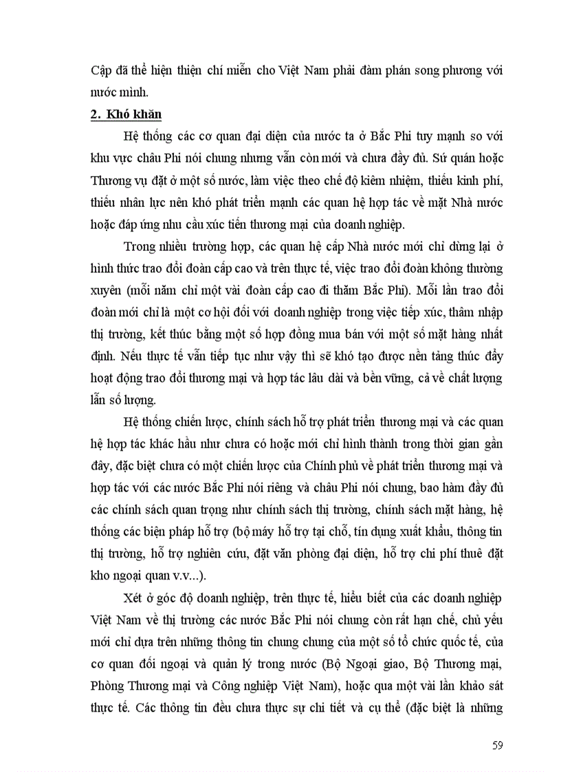 image for page Các giải pháp phát triển quan hệ thương mại giữa Việt Nam với các nước Bắc Phi đến năm 2010 1