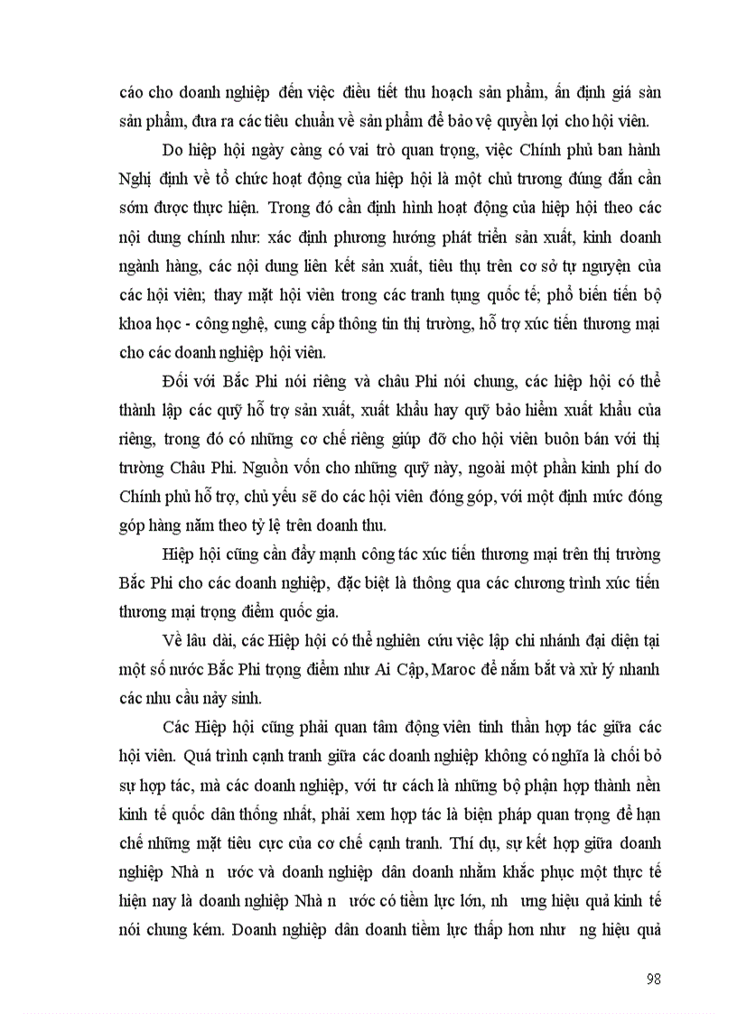 image for page Các giải pháp phát triển quan hệ thương mại giữa Việt Nam với các nước Bắc Phi đến năm 2010 1