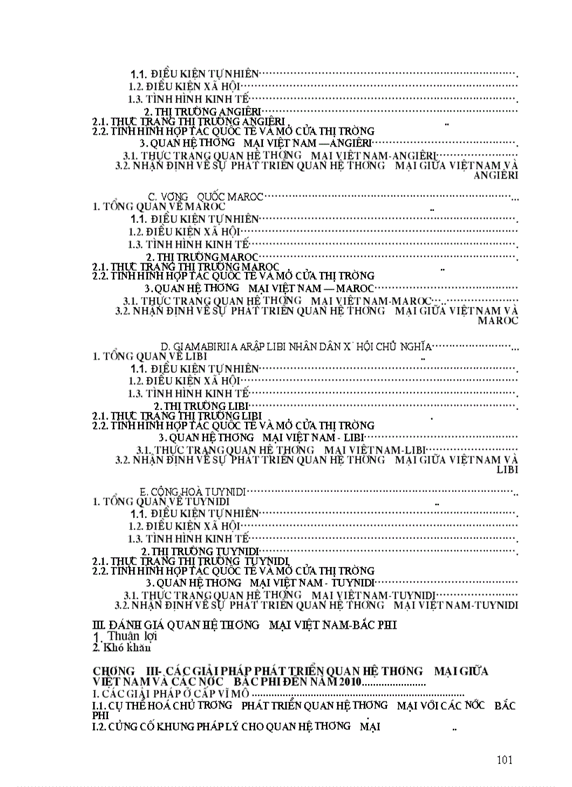 image for page Các giải pháp phát triển quan hệ thương mại giữa Việt Nam với các nước Bắc Phi đến năm 2010 1