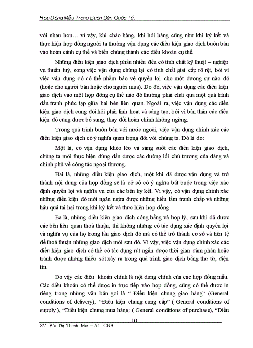 image for page Tìm hiểu về vấn đề sử dụng hợp đồng mẫu trong đàm phán ký kết hợp đồng mua bán ngoại thương và thực tiễn ở việt nam
