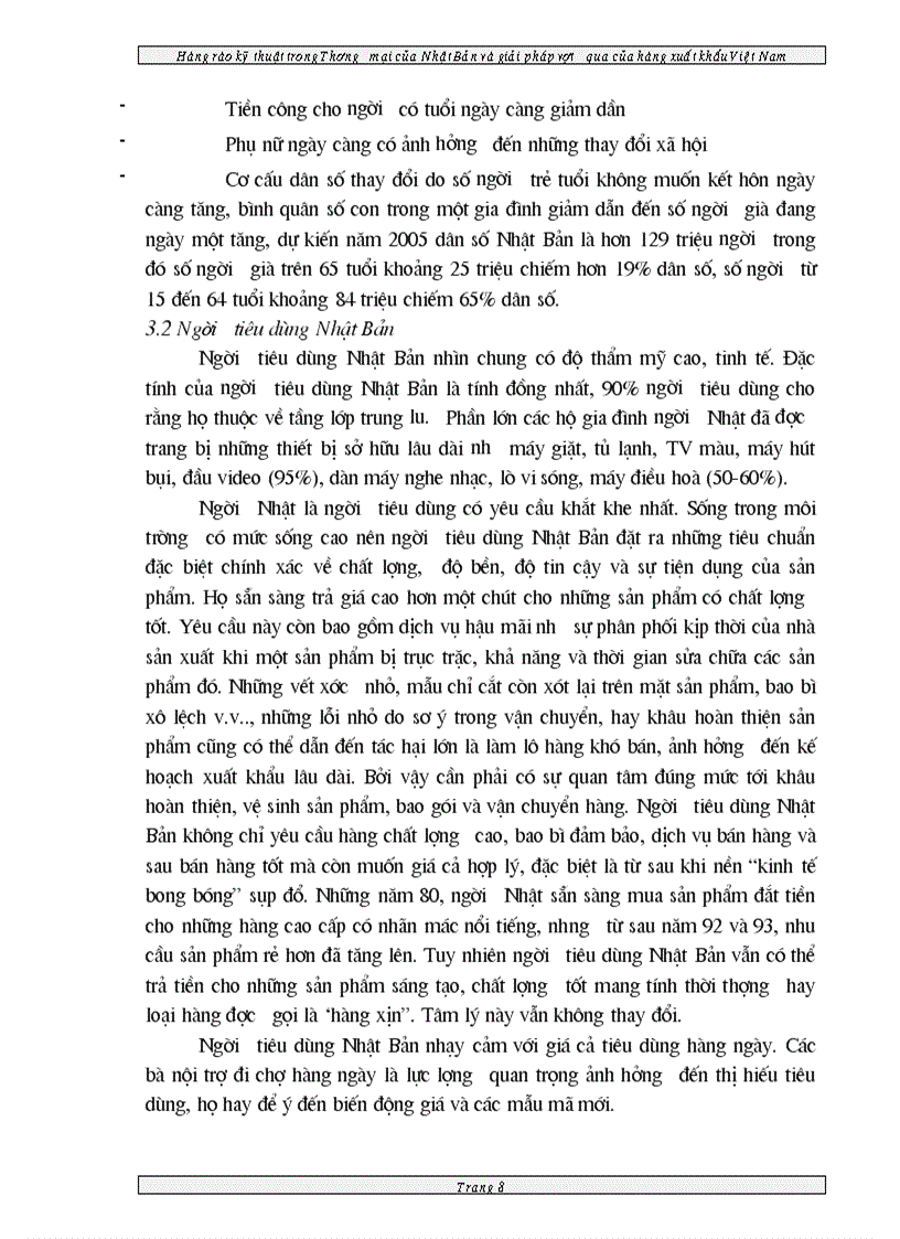 image for page Hàng rào kỹ thuật trong Thương mại của Nhật Bản và giải pháp vượt qua của hàng xuất khẩu Việt nam