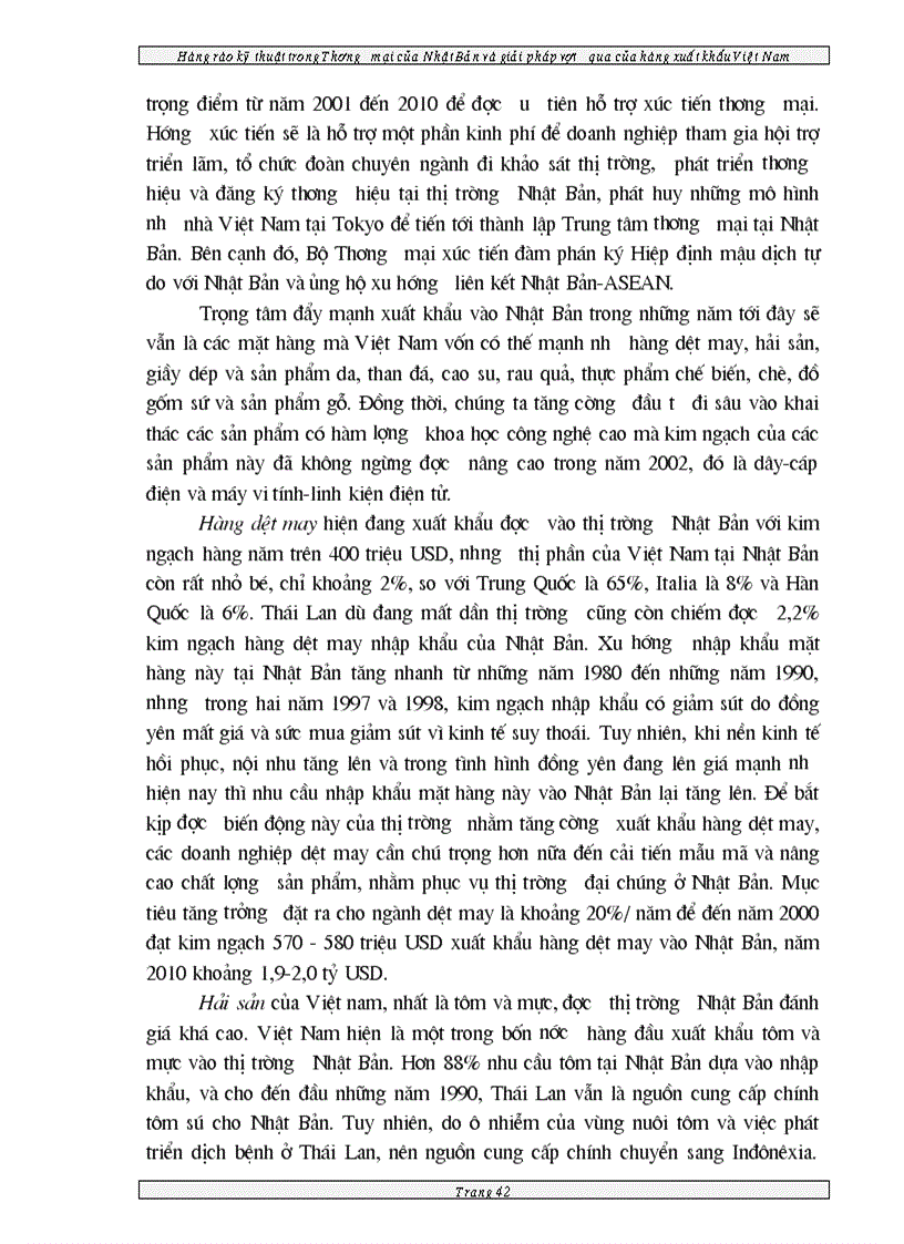 image for page Hàng rào kỹ thuật trong Thương mại của Nhật Bản và giải pháp vượt qua của hàng xuất khẩu Việt nam