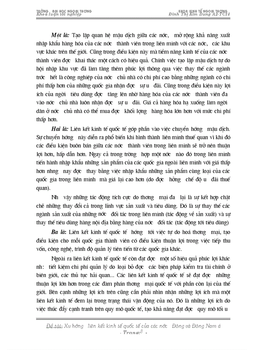 image for page Liên kết kinh tế quốc tế và xu hướng vận động của liên kết kinh tế quốc tế