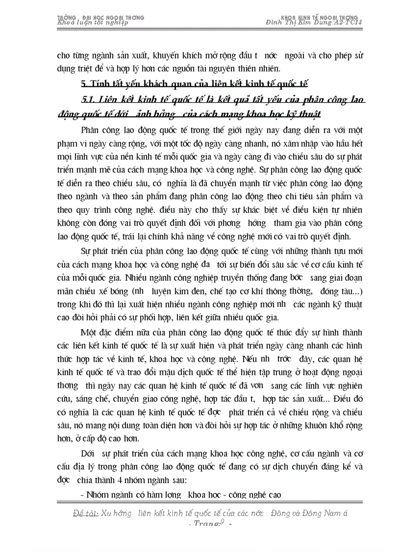 image for page Liên kết kinh tế quốc tế và xu hướng vận động của liên kết kinh tế quốc tế