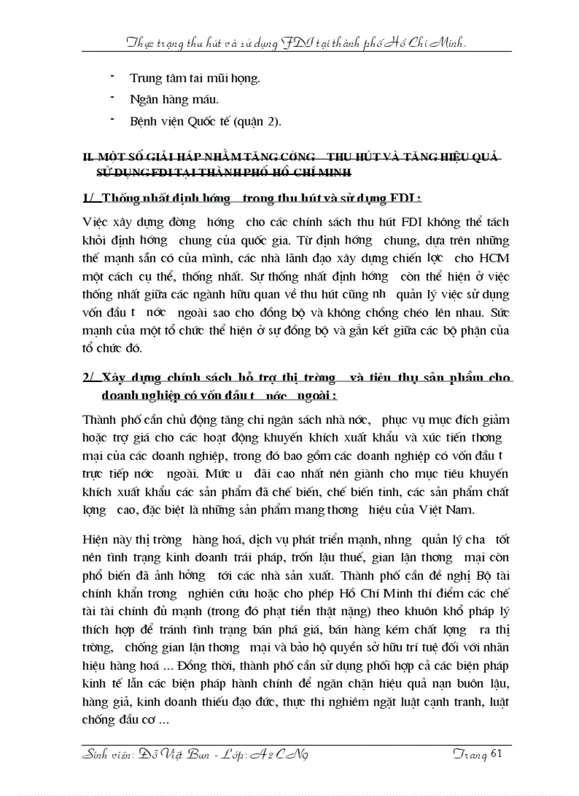image for page Thực trạng thu hút và sử dụng FDI tại thành phố Hồ Chí Minh