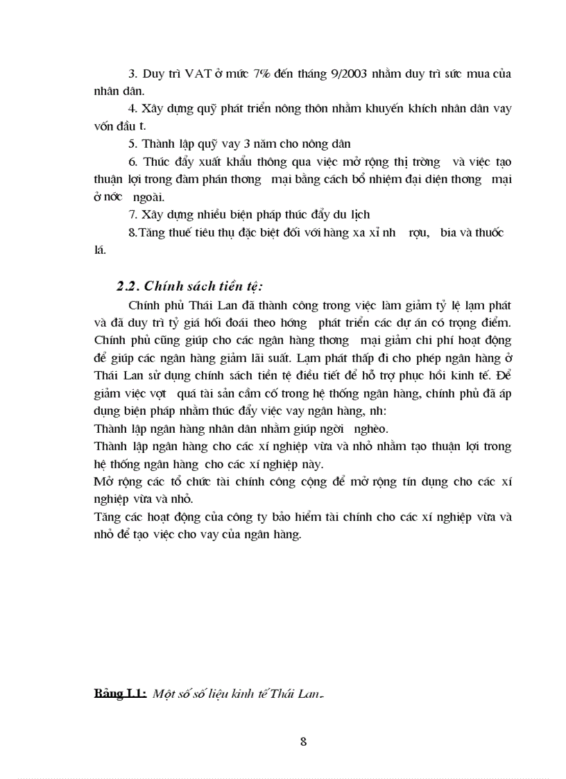 image for page Thực trạng quan hệ Kinh tế Thương mại Việt Nam Thái Lan