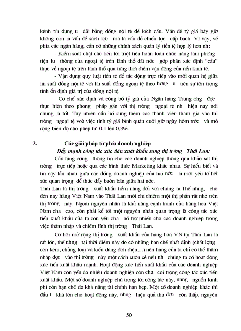 image for page Thực trạng quan hệ Kinh tế Thương mại Việt Nam Thái Lan