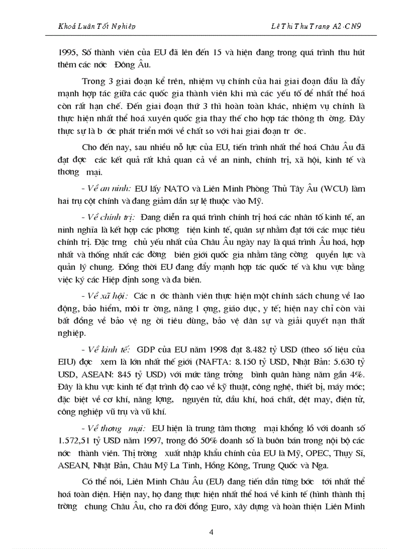 image for page Đẩy mạnh Hoạt đông xuất khẩu hàng hoá của Việt nam vào thị trường EU giai đoạn 2001 2010 Thực trạng và giải pháp