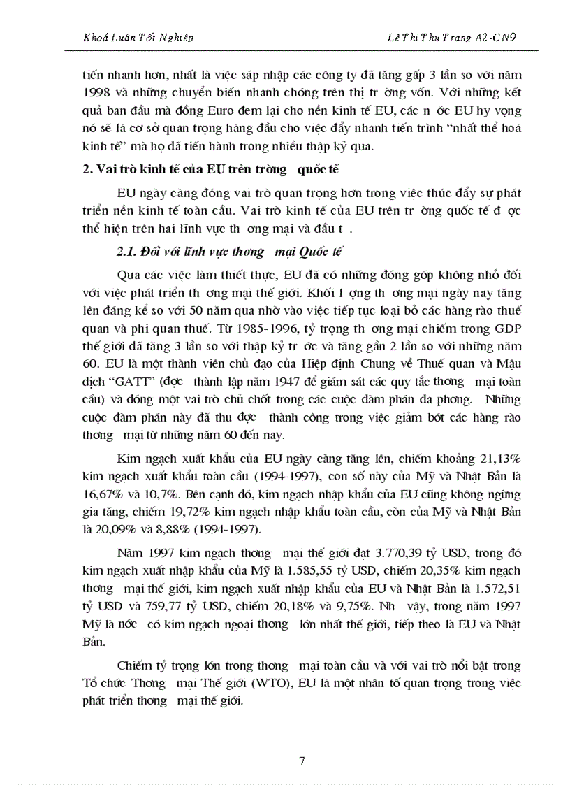 image for page Đẩy mạnh Hoạt đông xuất khẩu hàng hoá của Việt nam vào thị trường EU giai đoạn 2001 2010 Thực trạng và giải pháp