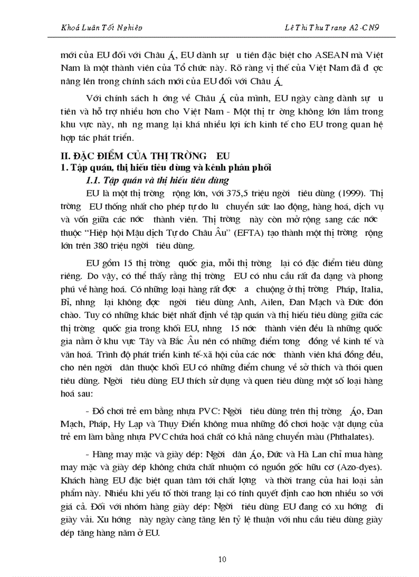 image for page Đẩy mạnh Hoạt đông xuất khẩu hàng hoá của Việt nam vào thị trường EU giai đoạn 2001 2010 Thực trạng và giải pháp