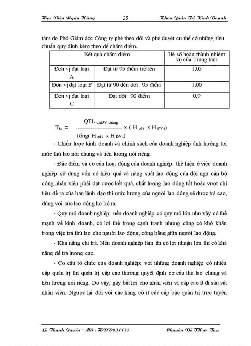 image for page Phương pháp trả lương tại Trung tâm viễn thông di động điện lực