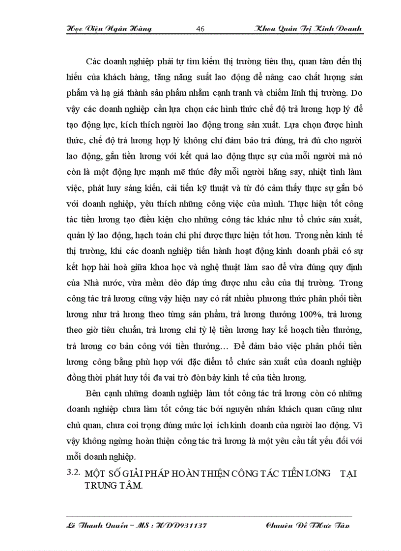 image for page Phương pháp trả lương tại Trung tâm viễn thông di động điện lực