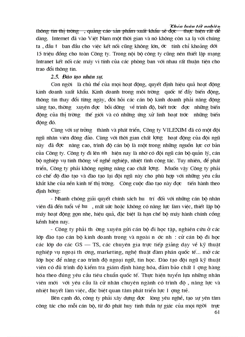 image for page Hiện trạng và giải pháp nhằm nâng cao hiệu quả hoạt động THU MUA và xuất khẩu lạc của Công ty VIlexim trong giai đoạn hiện nay