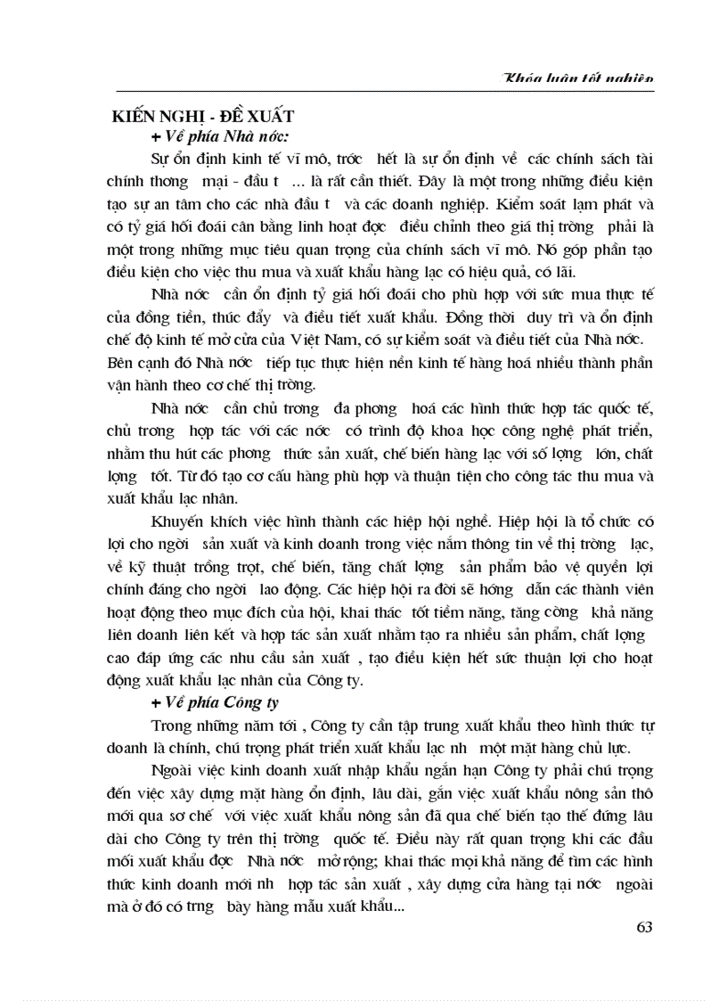 image for page Hiện trạng và giải pháp nhằm nâng cao hiệu quả hoạt động THU MUA và xuất khẩu lạc của Công ty VIlexim trong giai đoạn hiện nay