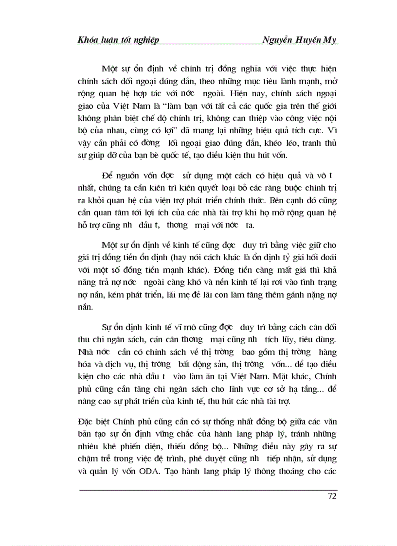 image for page Hỗ trợ phát triển chính thức ODA của Australia cho Việt Nam Thực trạng và giải pháp