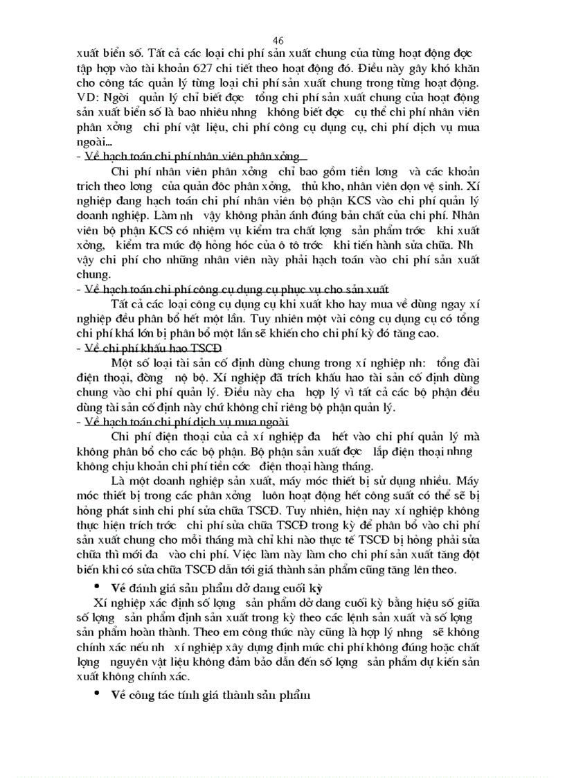 image for page Hoàn thiện kế toán chi phí sản xuất và tính giá thành sản phẩm tạ Xí nghiệp X25 Công ty cơ khí ôtô xe máy Thanh Xuân