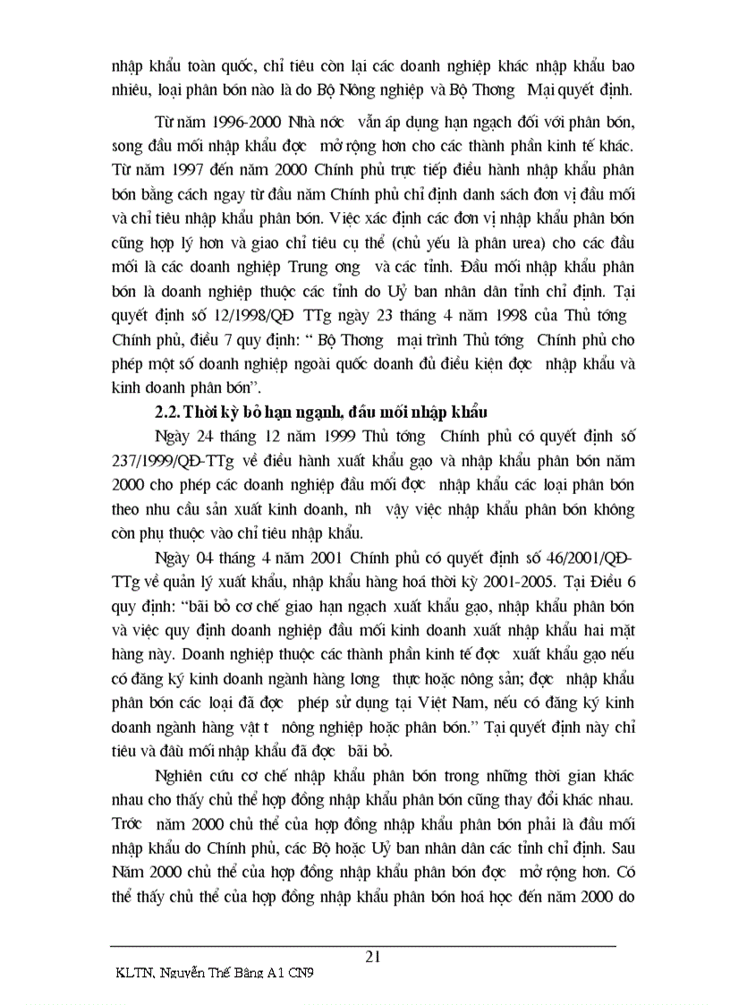 image for page Thực trạng các tranh chấp và việc giải quyết các tranh chấp phát sinh từ hợp đồng nhập khẩu phân bón hoá học ở Việt Nam