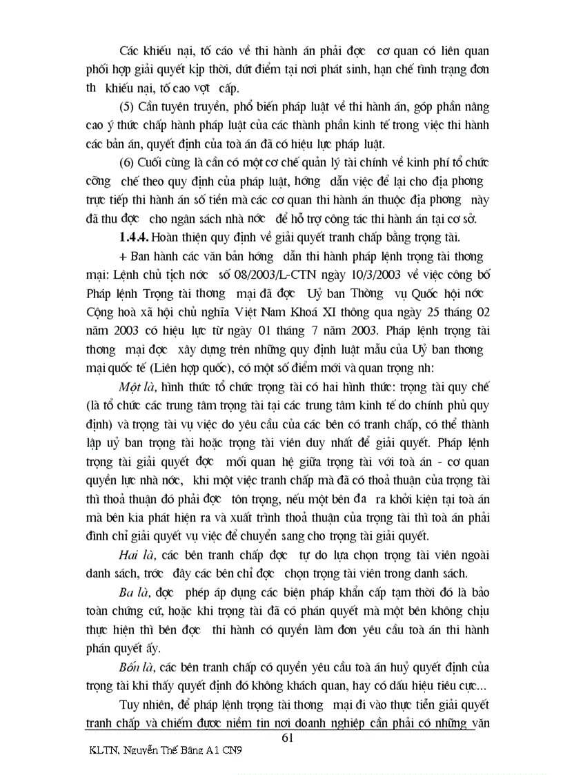 image for page Thực trạng các tranh chấp và việc giải quyết các tranh chấp phát sinh từ hợp đồng nhập khẩu phân bón hoá học ở Việt Nam