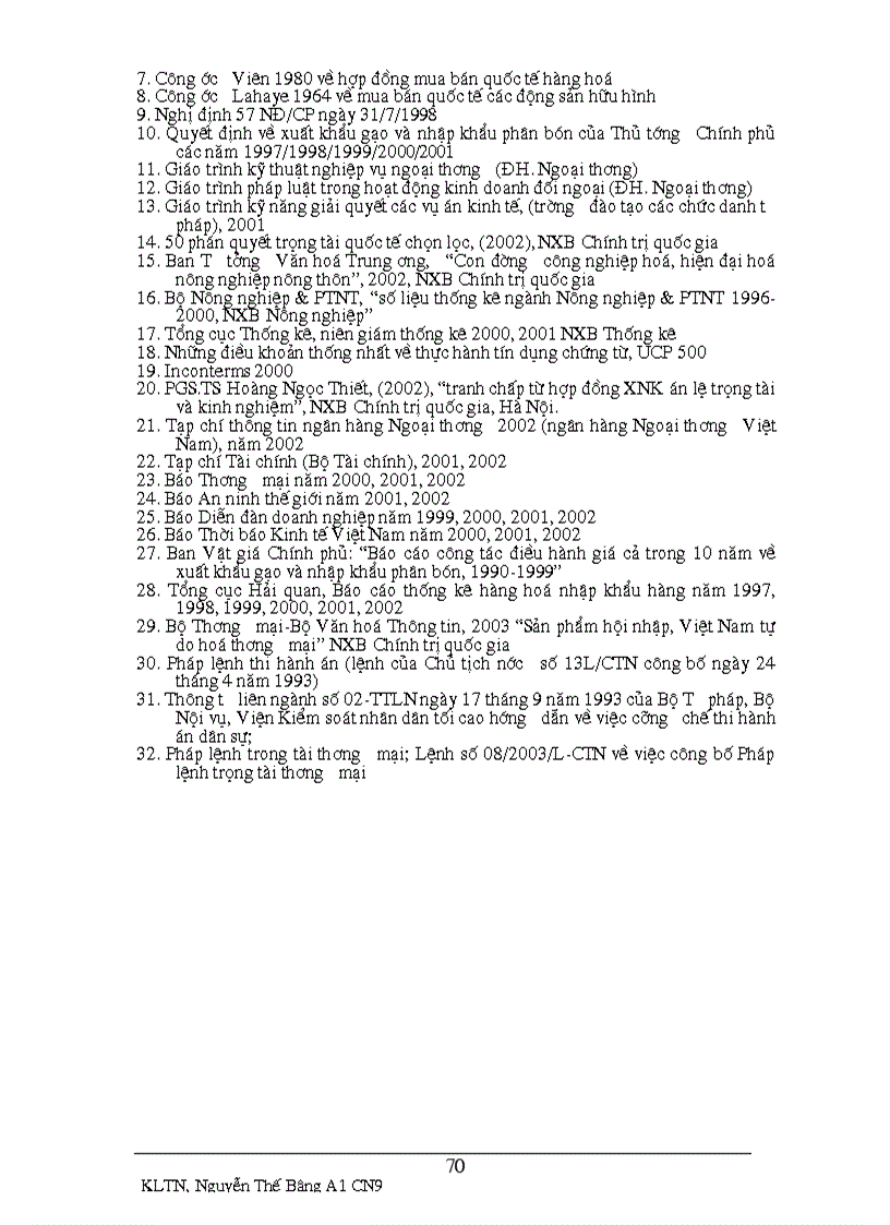 image for page Thực trạng các tranh chấp và việc giải quyết các tranh chấp phát sinh từ hợp đồng nhập khẩu phân bón hoá học ở Việt Nam