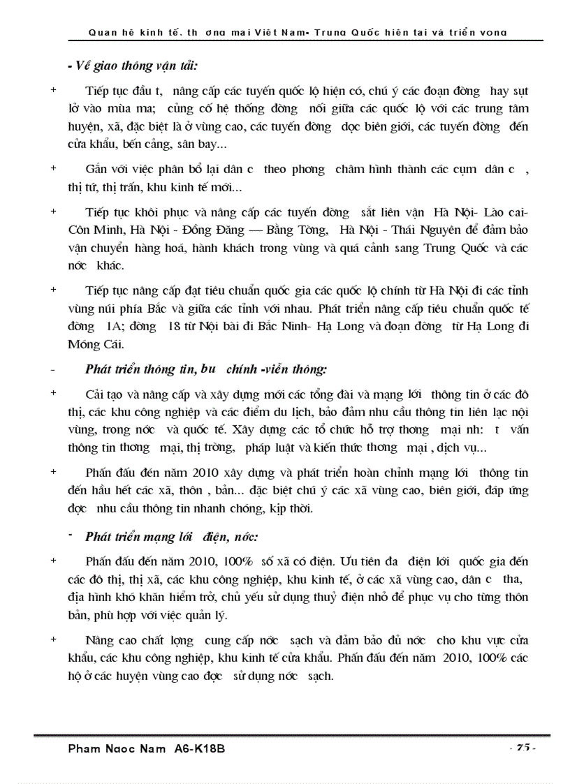 image for page Quan hệ Kinh tế Thương Mại Việt Nam Trung Quốc hiện tại và triển vọng