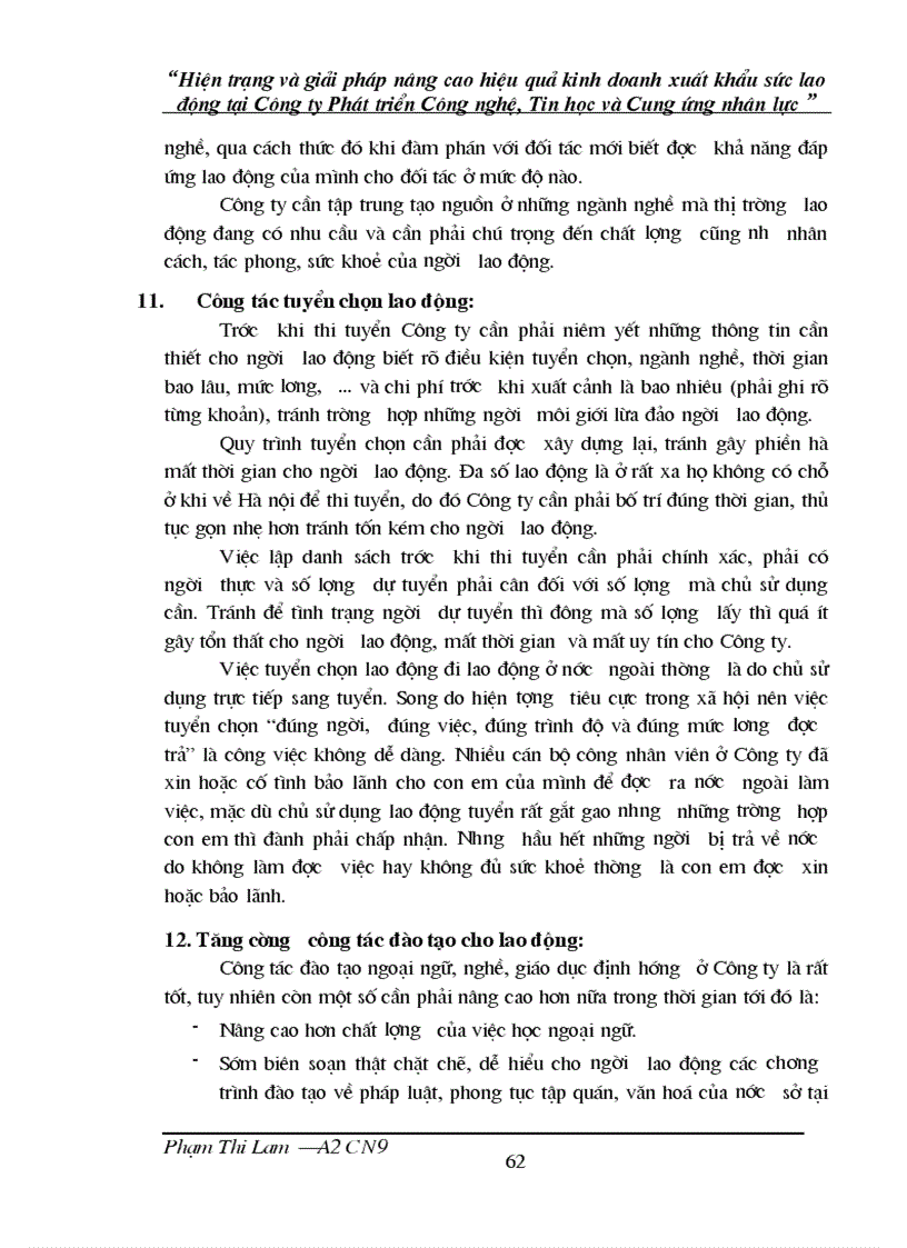 image for page Hiện trạng và giải pháp nâng cao hiệu quả kinh doanh xuất khẩu sức lao động tại Công ty Phát triển Công nghệ Tin học và Cung ứng nhân lực