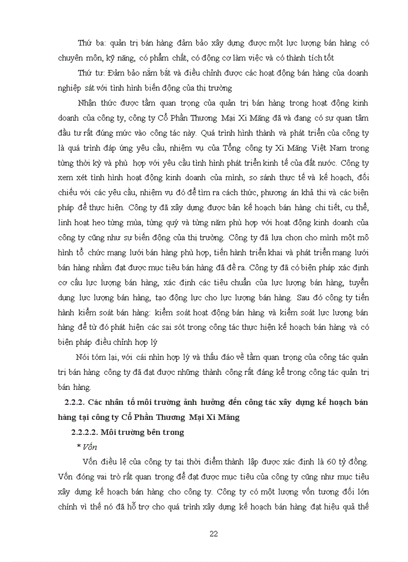 image for page Hoàn thiện công tác xây dựng kế hoạch bán hàng tại công ty cổ phần thương mại xi măng 1