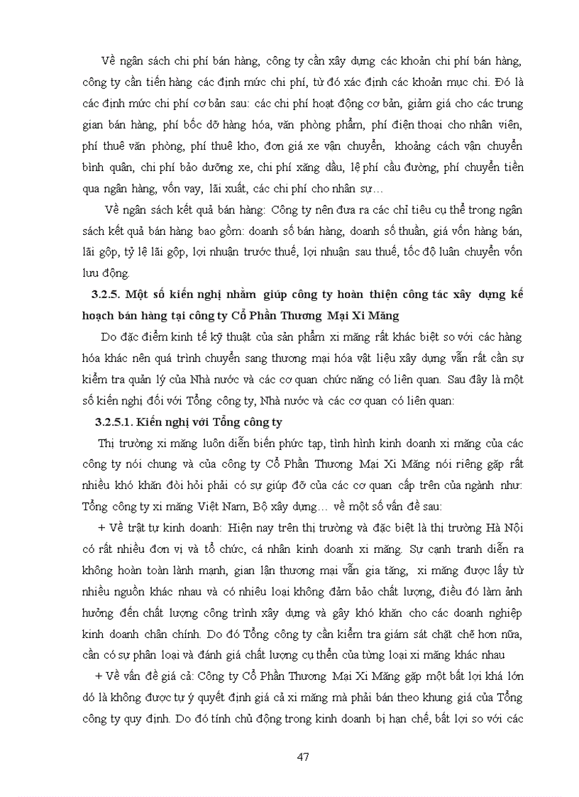 image for page Hoàn thiện công tác xây dựng kế hoạch bán hàng tại công ty cổ phần thương mại xi măng 1
