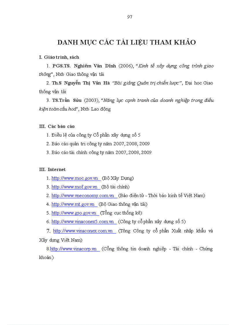 image for page Thực trạng về năng lực cạnh tranh và tình hình đầu tư nâng cao năng lực cạnh tranh của Công ty cổ phần xây dựng số 5