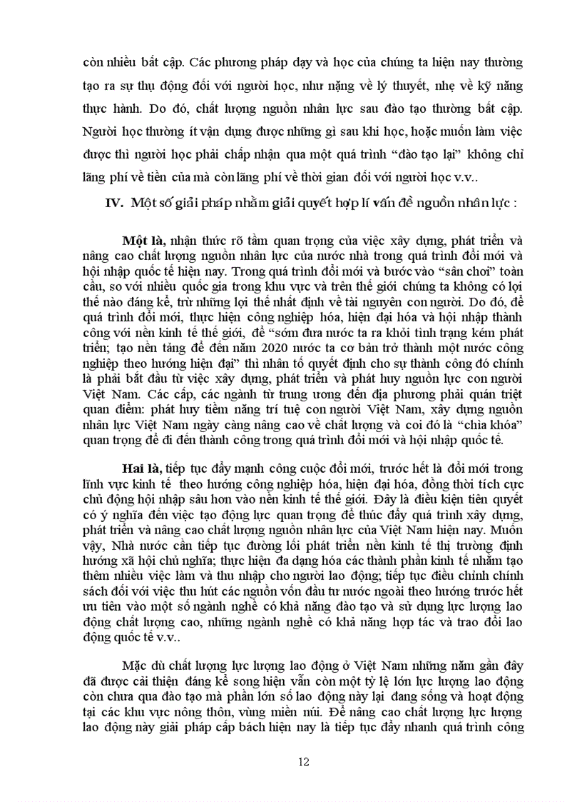 image for page Phát triển nguồn nhân lực đáp ứng yêu cầu công nghiệp hoá hiện đại hoá đất nước