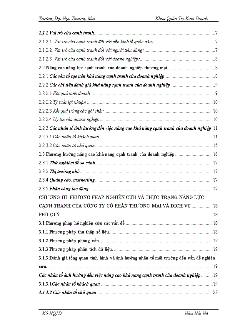 image for page Nâng cao năng lực cạnh tranh của công ty cổ phần thương mại và dịch vụ Phú Qúy 1