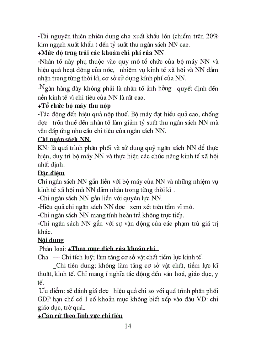 image for page Đề cương ôn tập lý thuyết tài chính