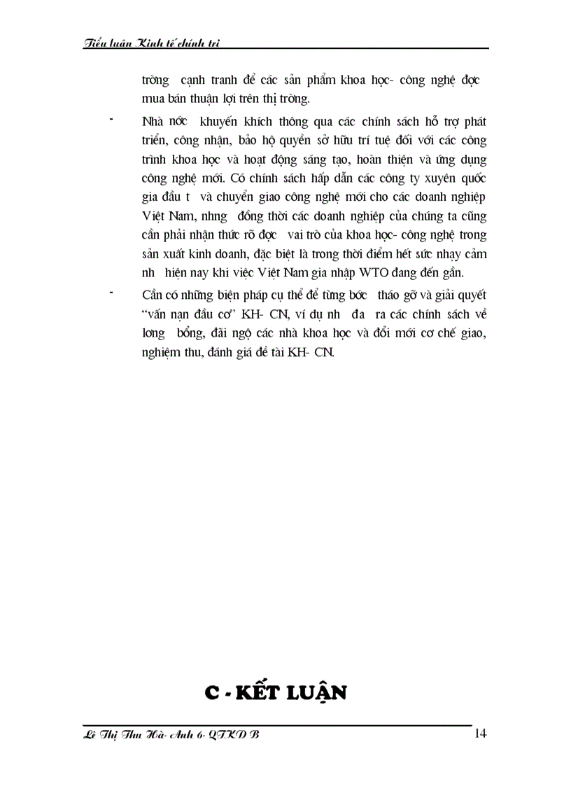 image for page Một số giải pháp nhằm nâng cao năng lực và hiệu quả hoạt động của khoa học công nghệ của nước ta hiện nay