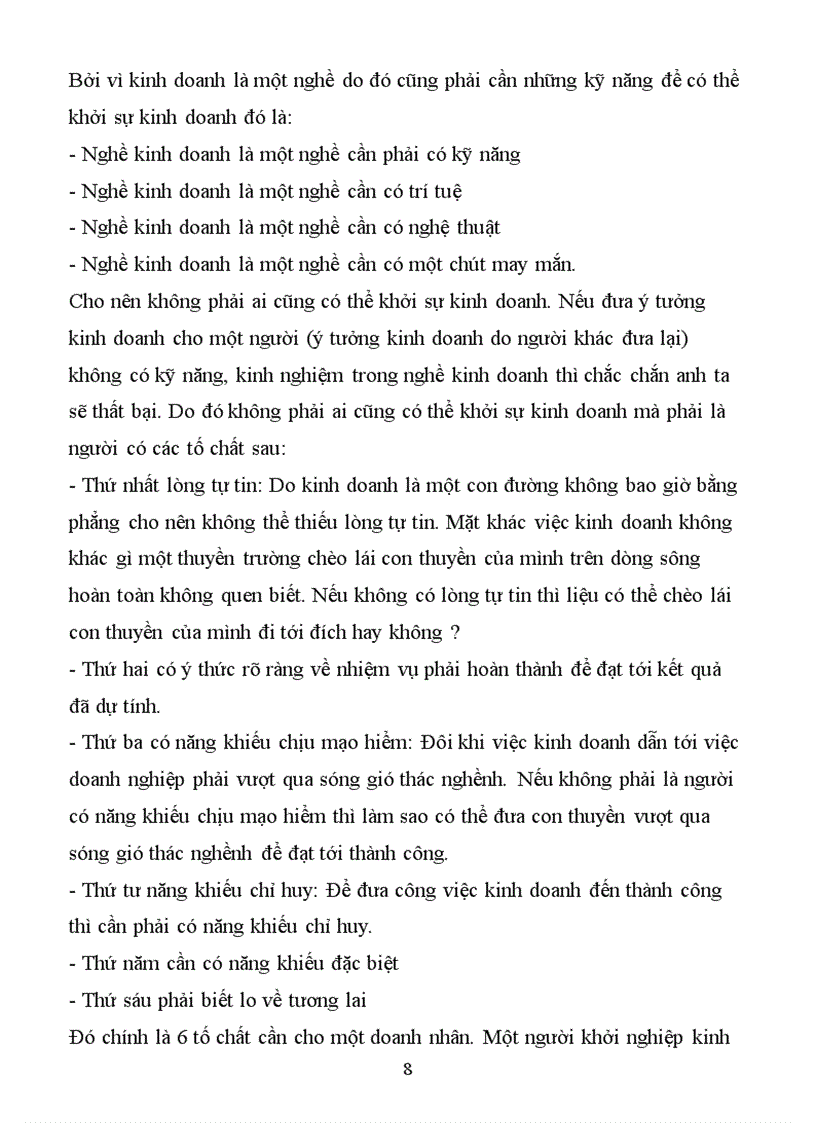 image for page Đề cương ôn tập môn khởi sự kinh doanh