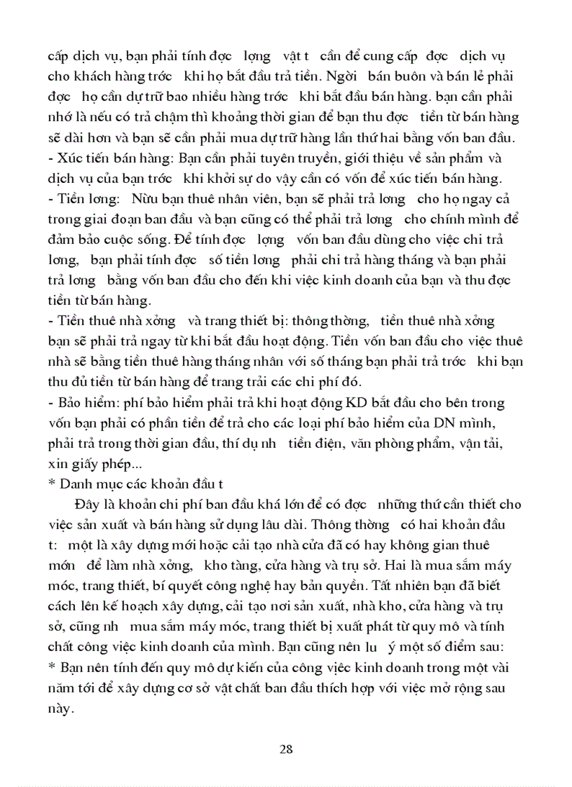 image for page Đề cương ôn tập môn khởi sự kinh doanh