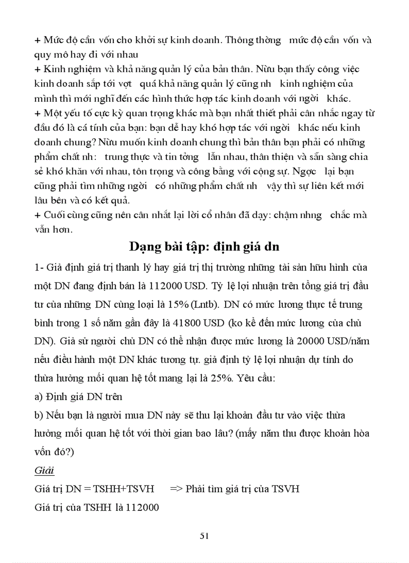 image for page Đề cương ôn tập môn khởi sự kinh doanh
