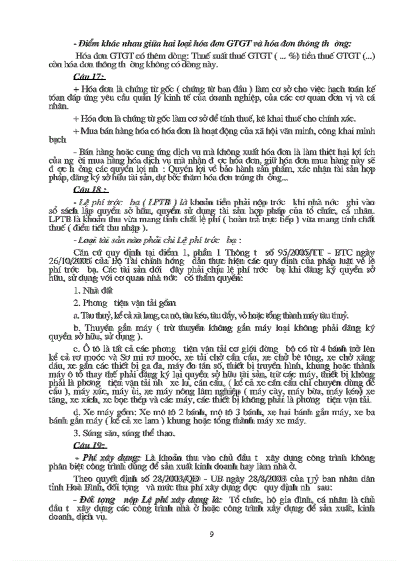 image for page Bài Dự Thi tìm hiểu Về Thuế