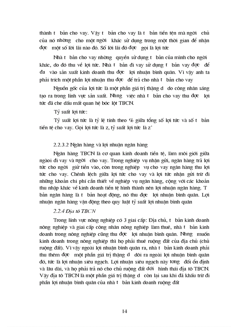 image for page Giá trị của học thuyết về lợi nhuận của Mác và ý nghĩa của việc nghiên cứu và thực hiện vấn đề lợi nhuận